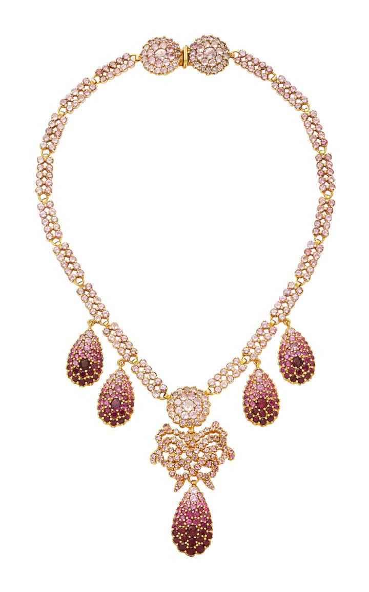 Sylvie Corbelin One-of-a-kind Pave Necklace
