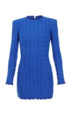 Balmain Cotton-blend Tweed Mini Dress