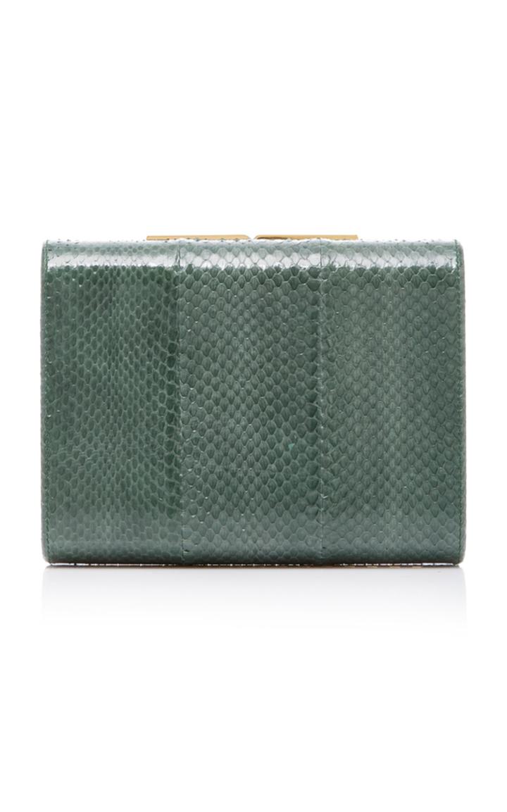 Officina Del Poggio Agave Snakeskin Toscano Clutch