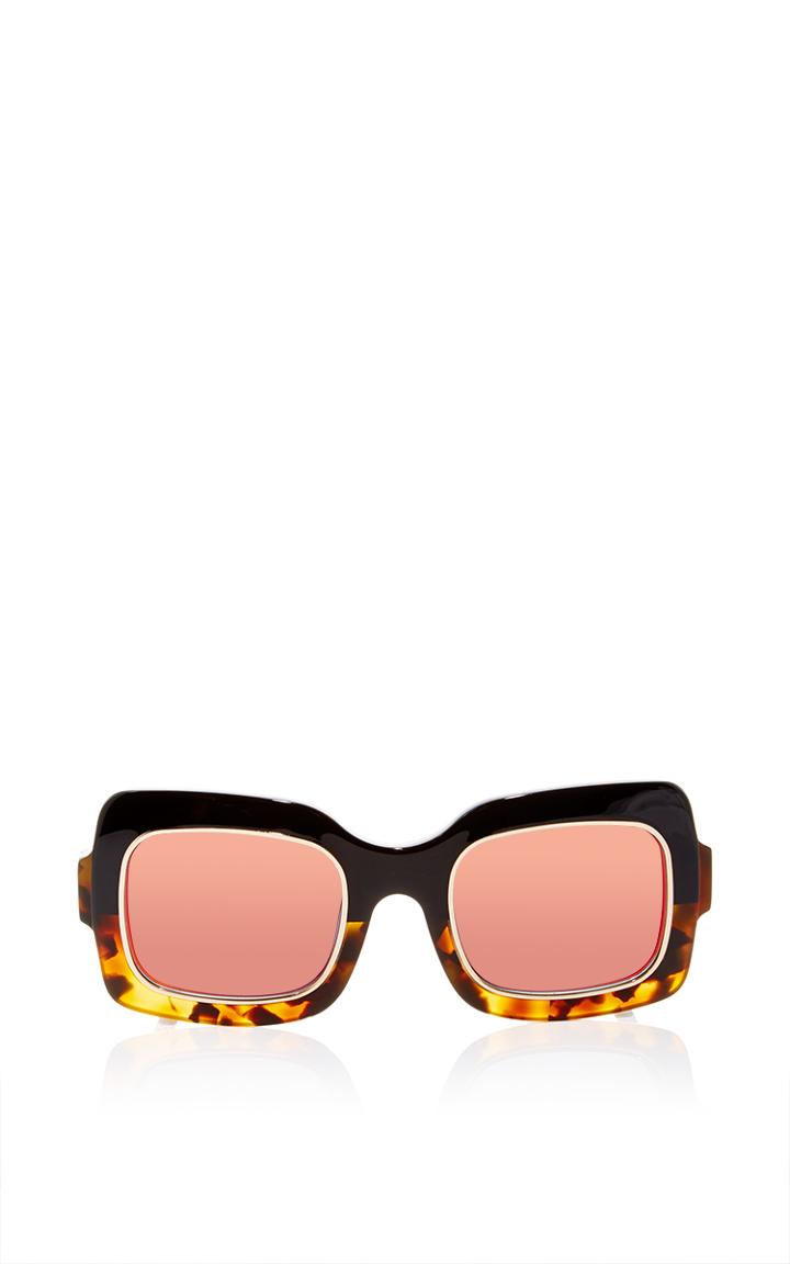 Dax Gabler N&deg;01 Two Tone Black And Tortoise Acetate Sunglasses