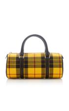 Michael Kors Collection Macleod Tartan Eva Mini Satchel