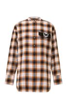 Dorothee Schumacher Fragmented Checks Plaid Cotton-blend Top