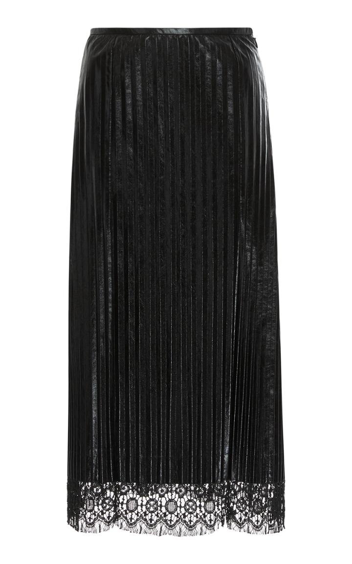 Jil Sander Early Leather Skirt