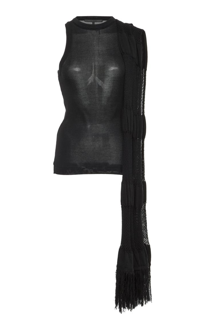 Victoria/tomas Draped One Shoulder Top