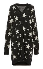 Amiri Star Cashmere Long Cardigan
