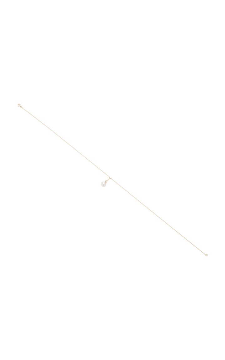 Katey Walker 18k Gold Pearl And Diamond Choker
