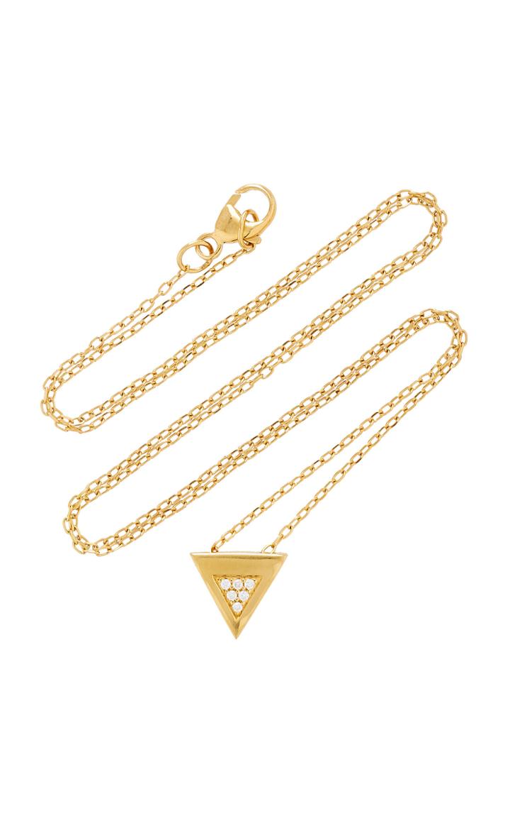 Miansai Faction 14k Gold Diamond Necklace