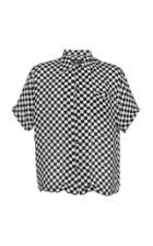 Amiri Checkered Short Sleeve Shirt