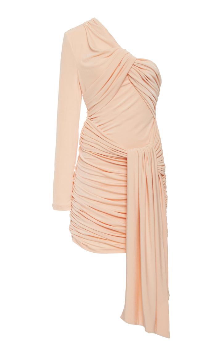 Moda Operandi Significant Other Arta Draped One-shoulder Mini Dress Size: 4