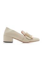 Bally Janelle Buckle-detailed Leather Pumps