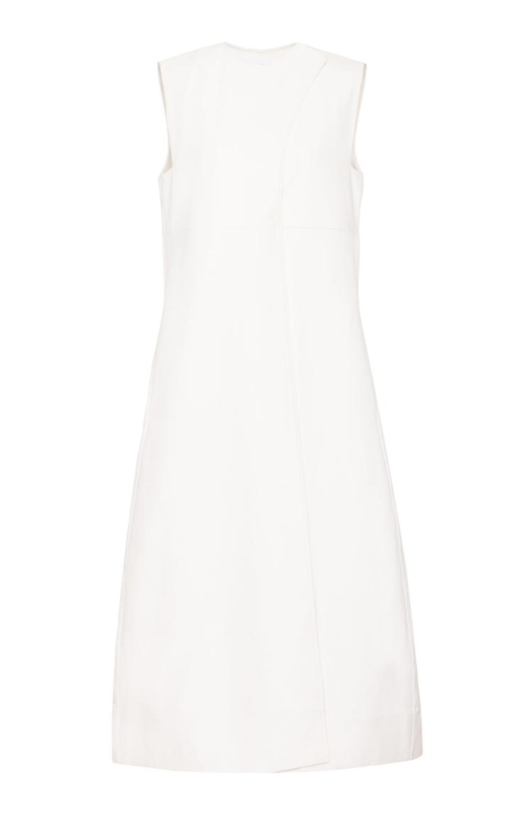 Marina Moscone Gilet Leather Midi Vest
