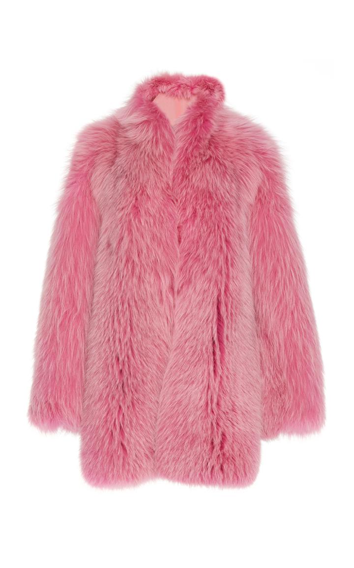 Dundas Fox Fur Coat