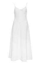 Christian Siriano Textured Crepe Princess Seam A-line Dress