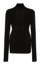 Toteme Narano Ribbed Jersey Turtleneck Top