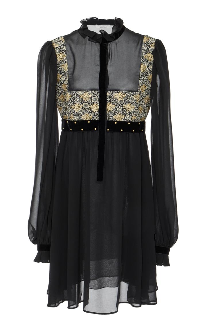 Philosophy Di Lorenzo Serafini Chiffon Short Dress