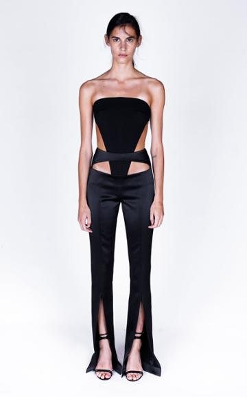 Moda Operandi Monot Cutout Crepe Jumpsuit