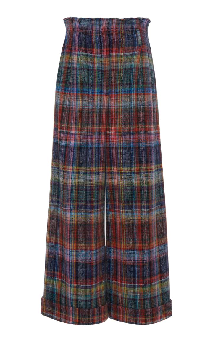 Missoni Plaid Wide Leg Pant