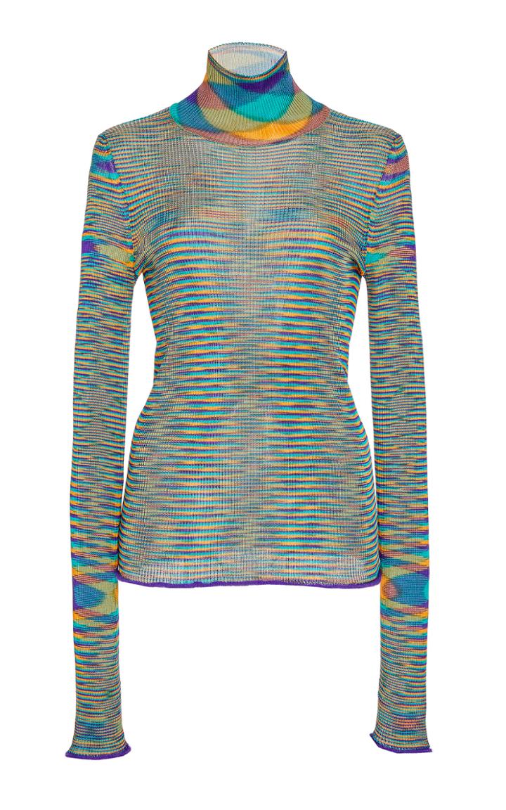 Missoni Turtleneck Graphic Top