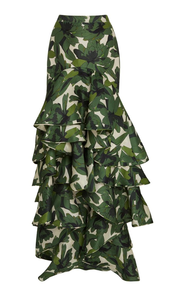 Johanna Ortiz La Penca Silk Gazaar Skirt