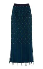 Cushnie Silk High-rise-ribbon Skirt