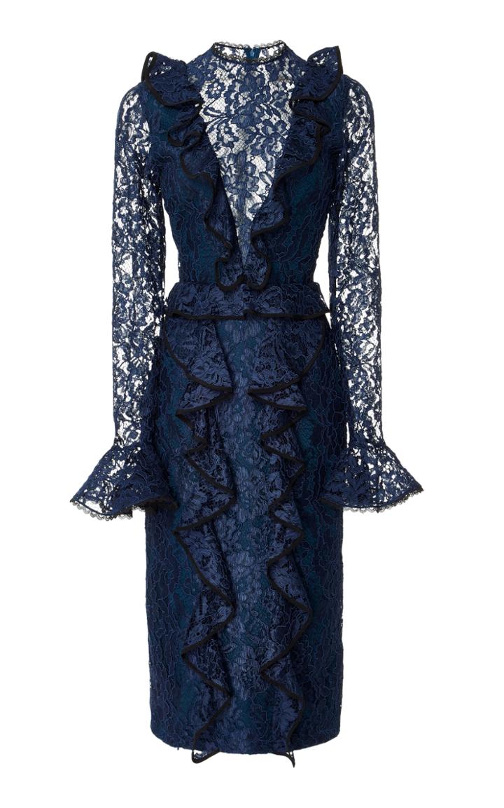 Alexis Mariette Illusion Voulant Dress
