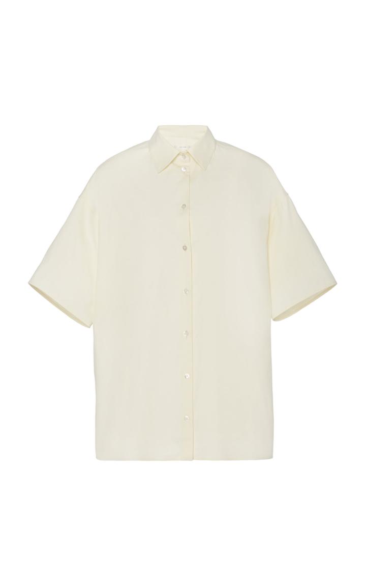 Moda Operandi The Row Sissa Cotton Button-front Shirt Size: Xs