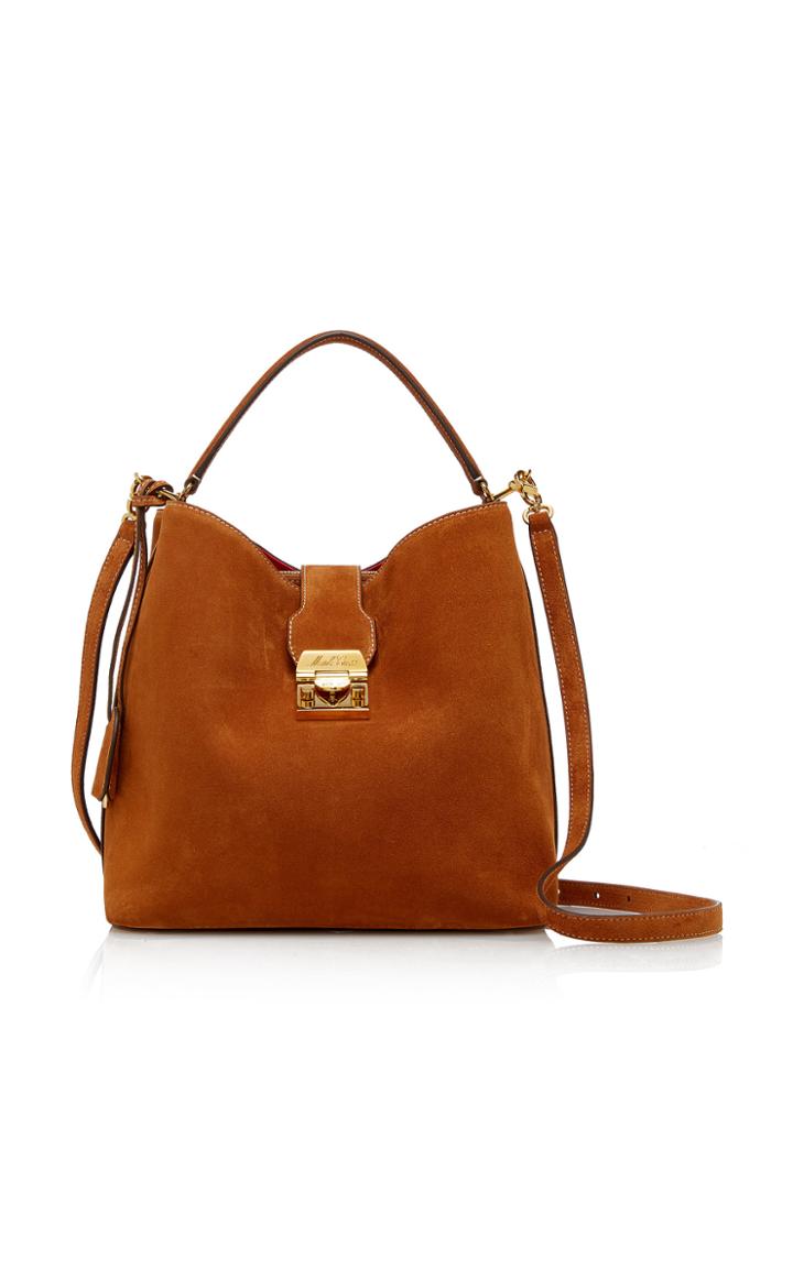 Mark Cross Medium Murphy Suede Bucket Bag