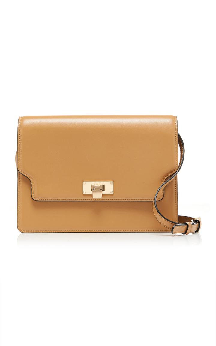 Moda Operandi Marge Sherwood More Brick Leather Shoulder Bag