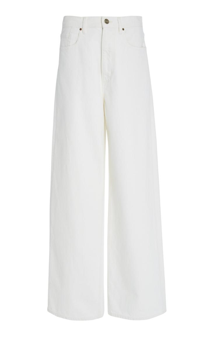 Goldsign High-rise Wide-leg Jeans