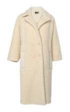 Akris Enej Double-breasted Camel-blend Coat