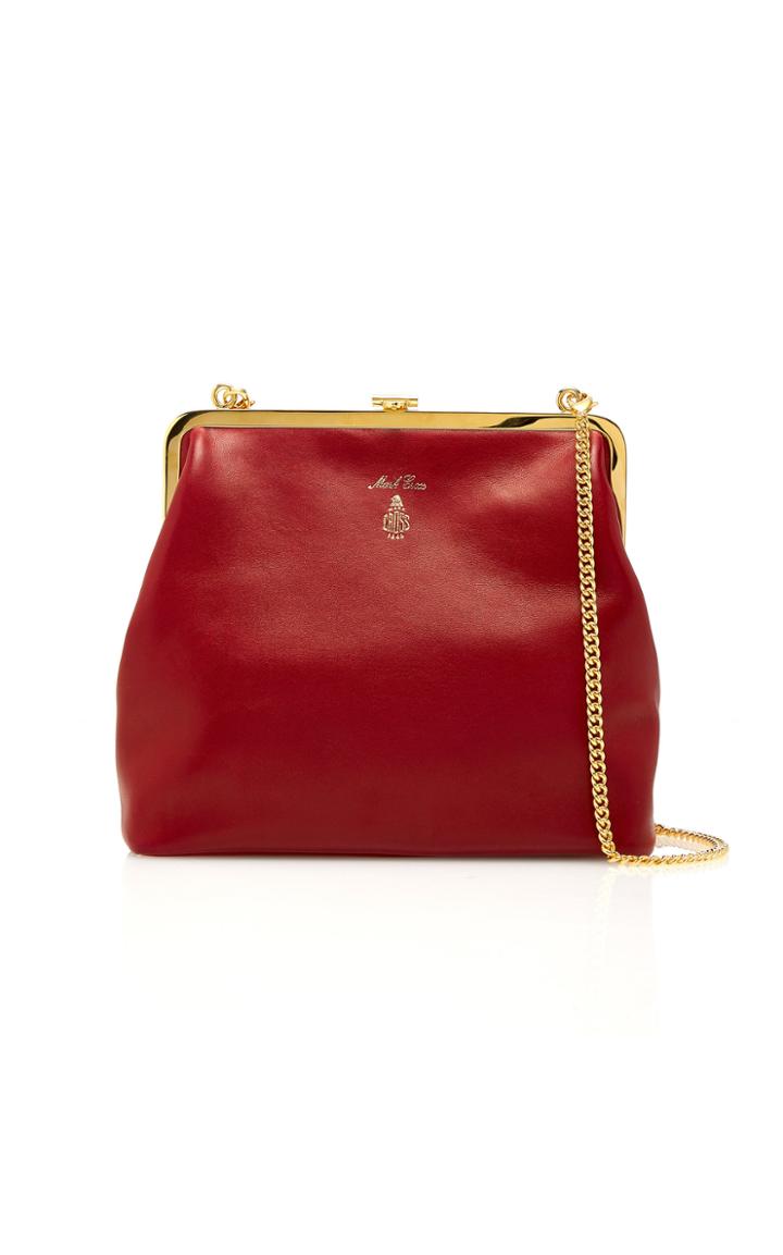 Mark Cross Medium Susanna Leather Frame Pouch
