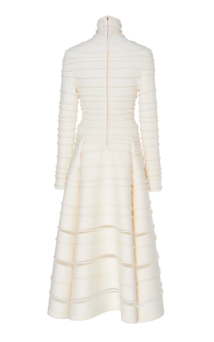 Maison Rabih Kayrouz Wool Turtleneck Sweater Dress