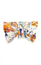 Moda Operandi Rodebjer Emilia Printed Silk Bandeau Top