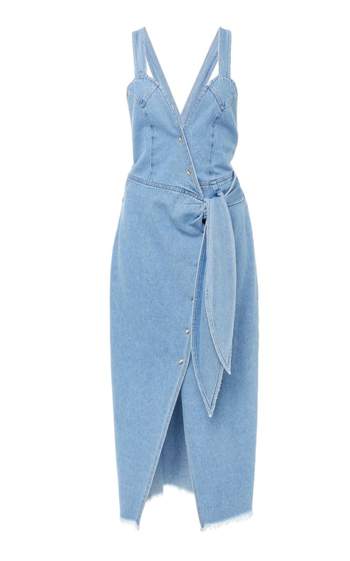 Nanushka Santal Denim Dress