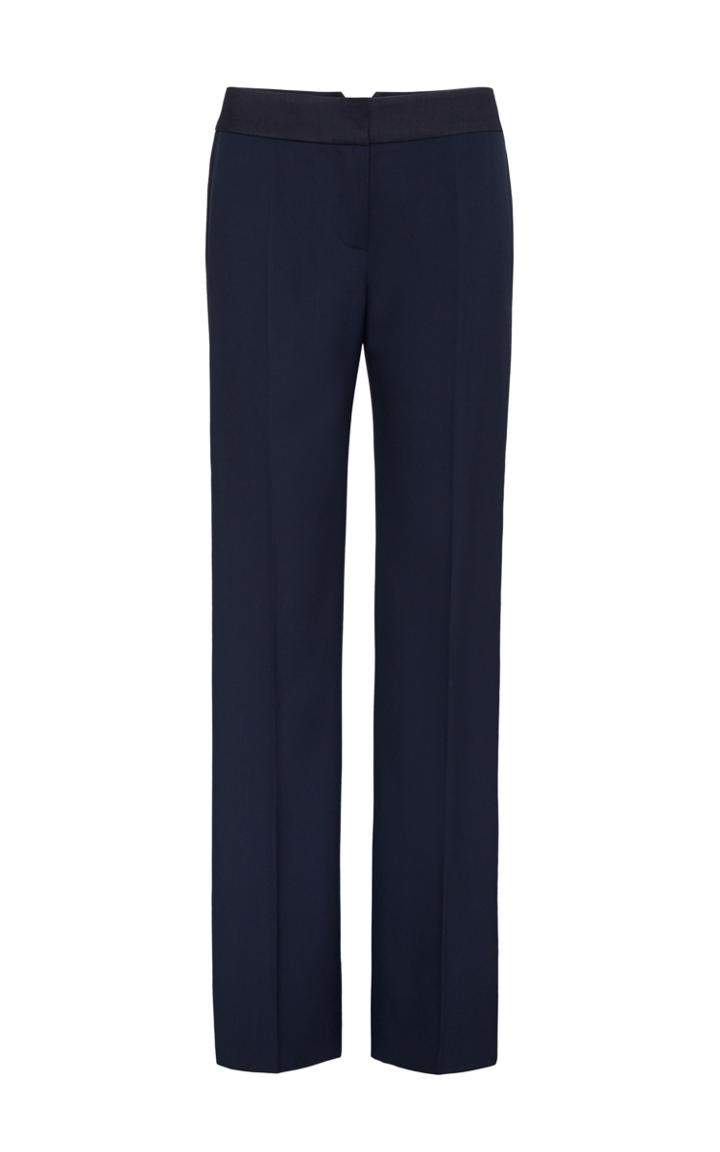 Marina Moscone Tuxedo Stripe Trousers
