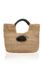 Rae Feather M'o Exclusive Tassel Straw Bag