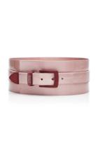 Brandon Maxwell Patent Leather Waist Belt