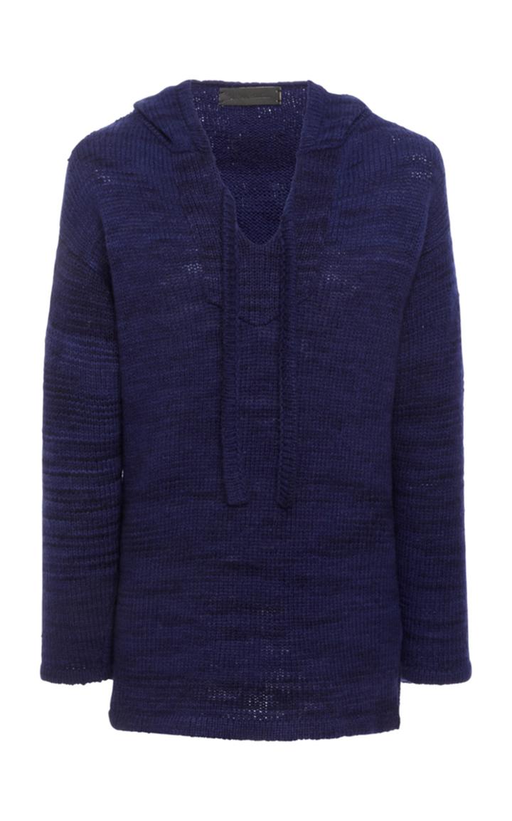 The Elder Statesman Mo Exclusive Baja Hooded Sweater