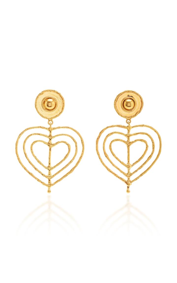 Moda Operandi Sylvia Toledano Valentine Gold Earrings