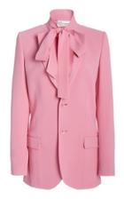 Red Valentino Necktie Crepe Blazer
