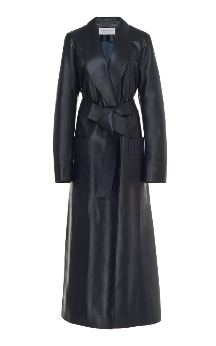 Gabriela Hearst Eduardo Leather Trench Coat