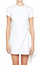 Area Crystal-embellished Stretch-crepe Handkerchief Dress