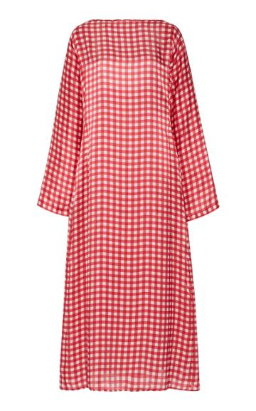 Bernadette Antwerp Kathy Checked Silk Dress