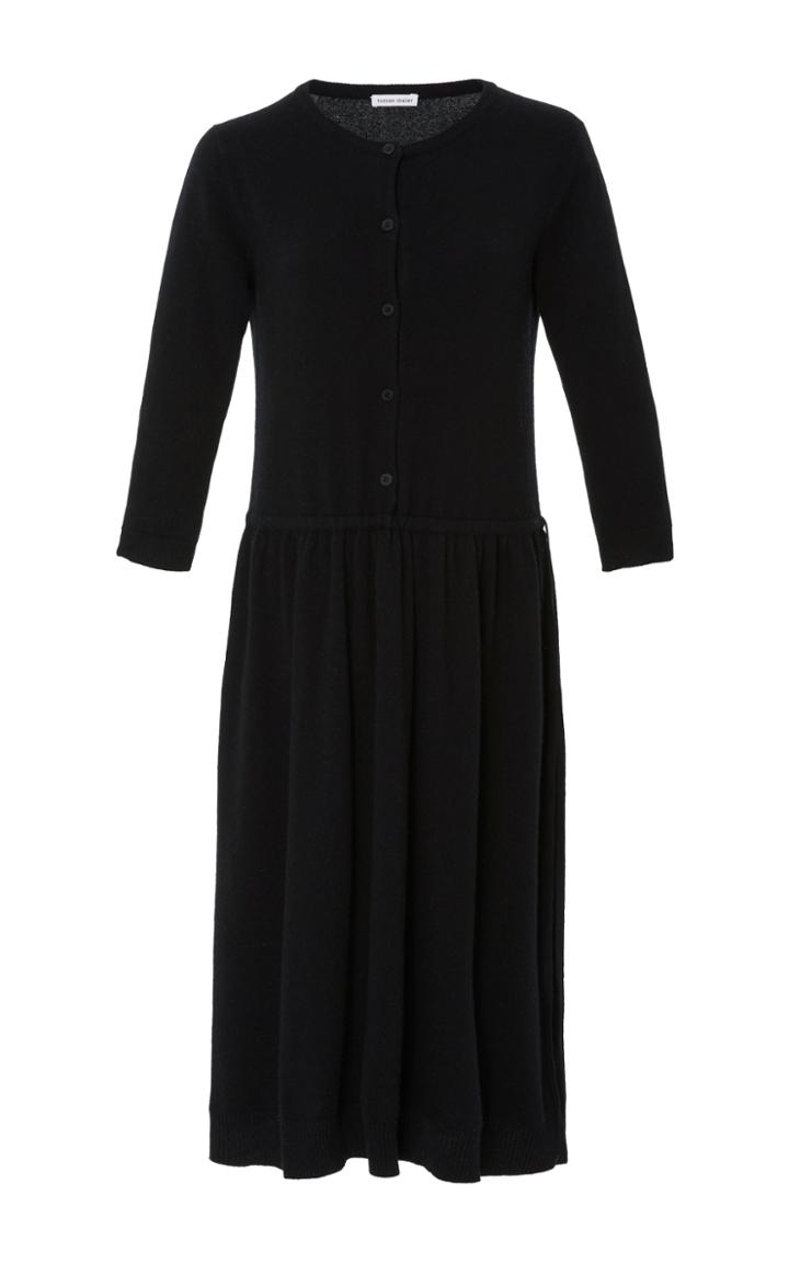 Tomas Maier Cashmere Button-up Dress