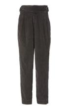Bassike Tapered Cotton-blend High-rise Pants