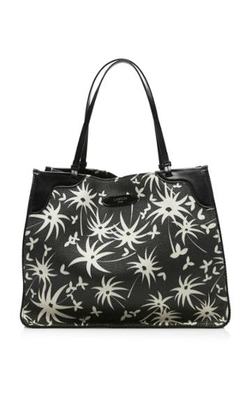 Lanvin Jeanne Raffia Beach Bag