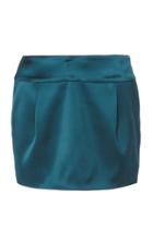 Alexandre Vauthier Mid-rise Satin Mini Skirt