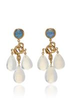 Sylvie Corbelin Blue Moon Chandelier Earrings
