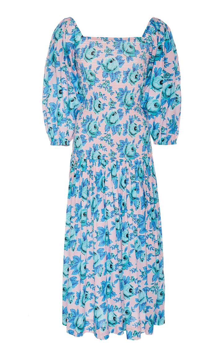 Rhode Resort Harper Cotton Midi Dress