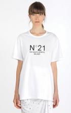 Moda Operandi N21 Oversized Logo-print Cotton T-shirt